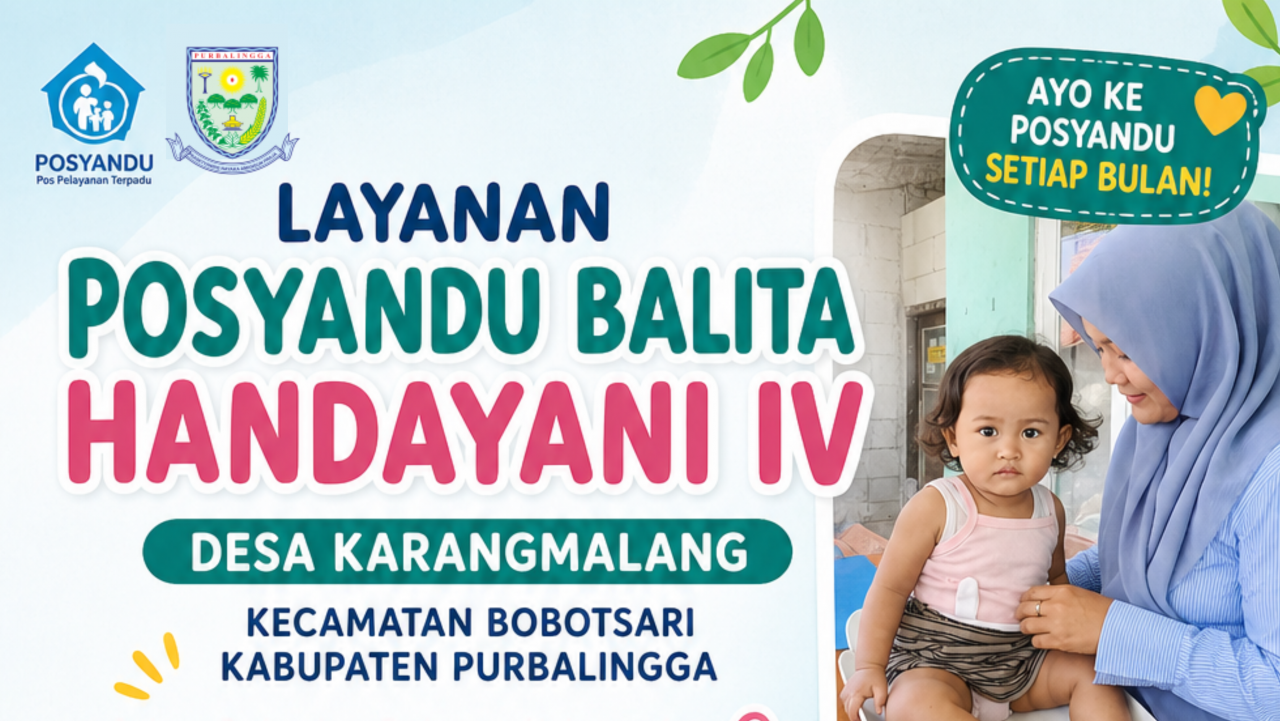 LAYANAN POSYANDU BALITA HANDAYANI IV