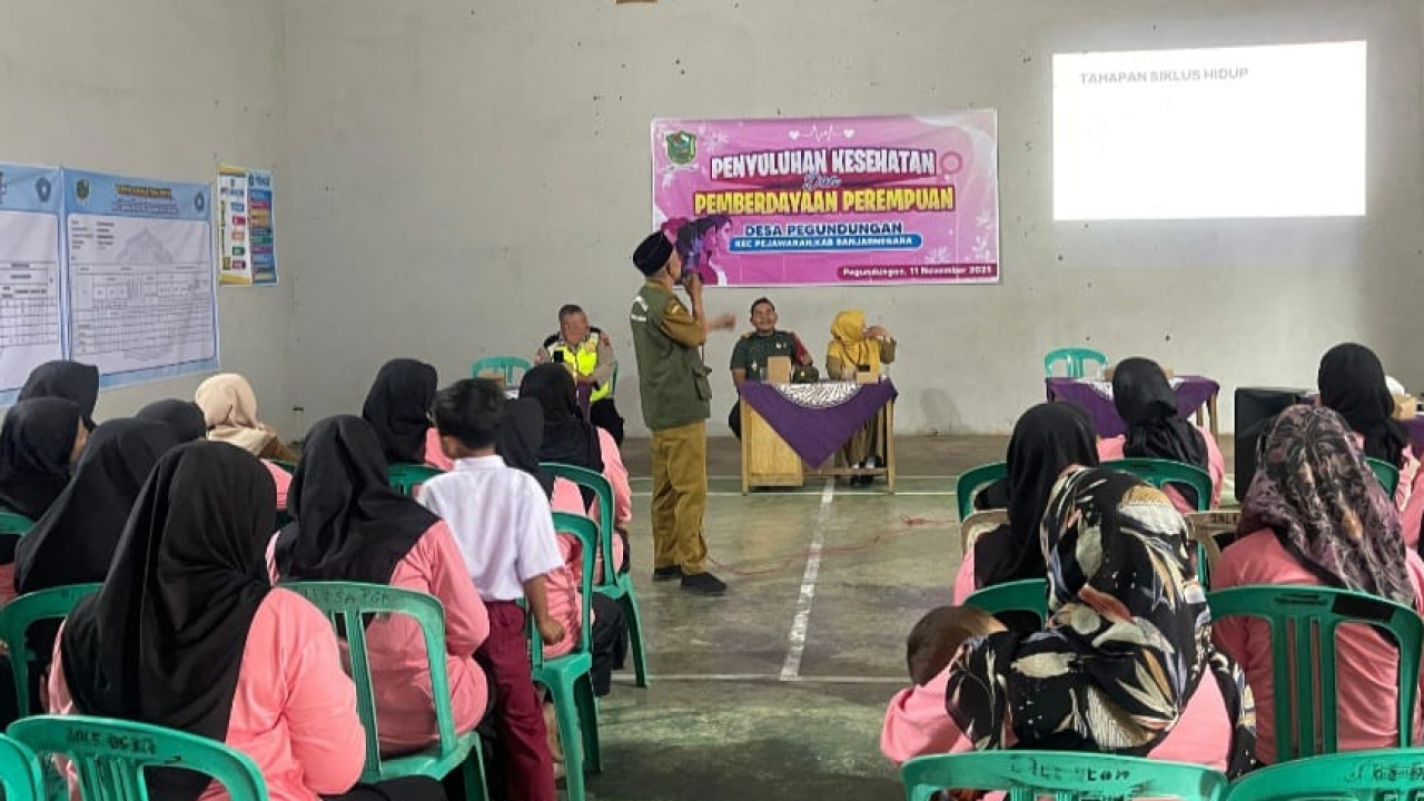 Penyuluhan Kesehatan dan Pemberdayaan Perempuan di Desa Pegundungan 11 November 2025