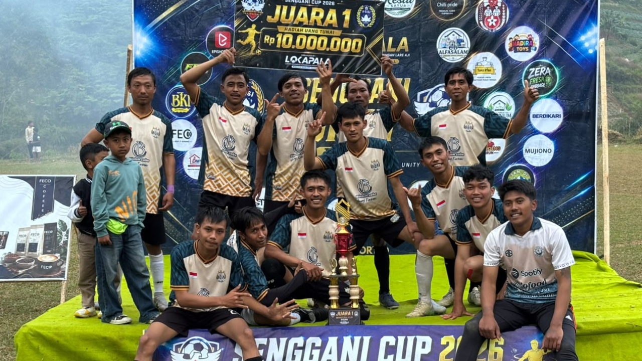 Final Senggani Cup 3 Desa Pegundungan Kembali Digelar