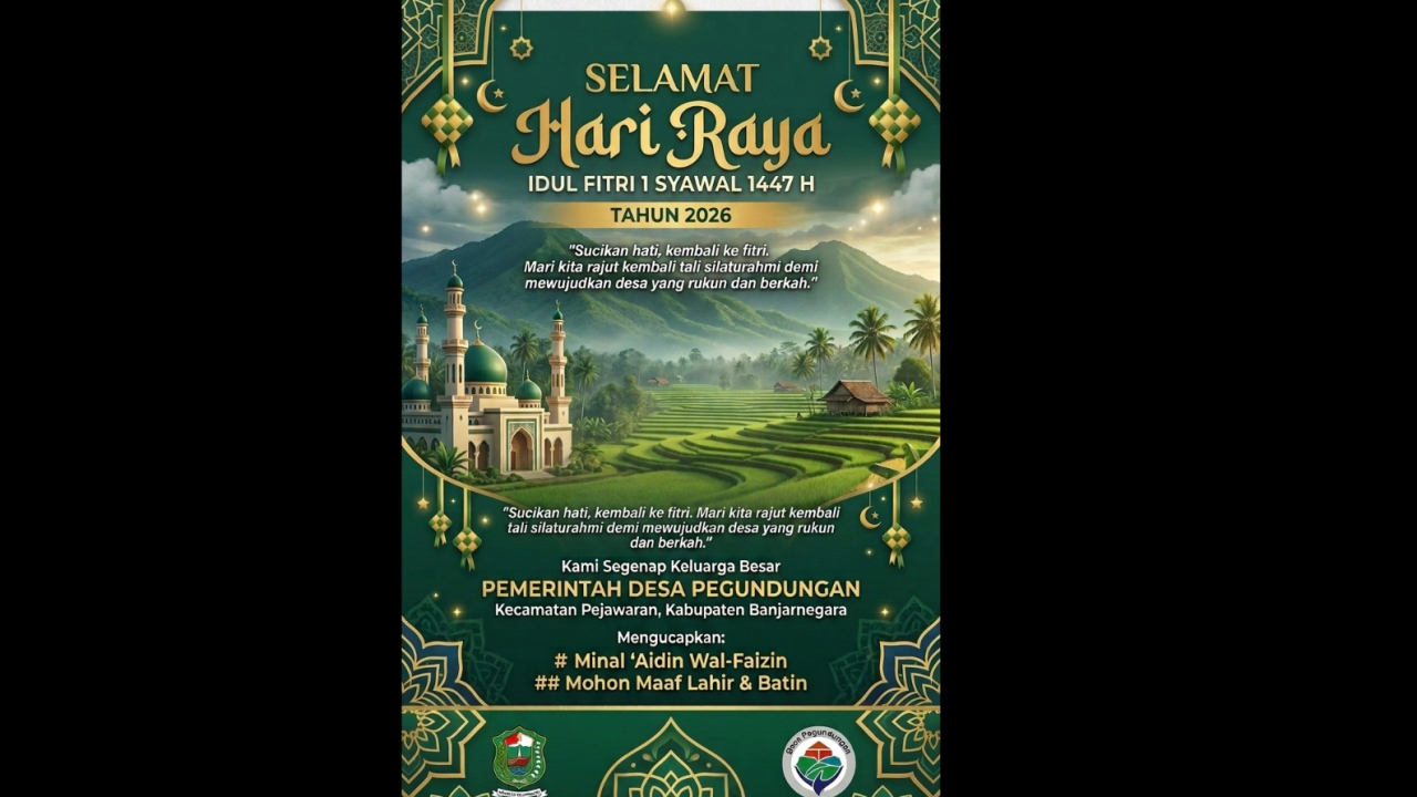 SELAMAT HARI RAYA IDUL FITRI 1 SYAWAL 1447 H