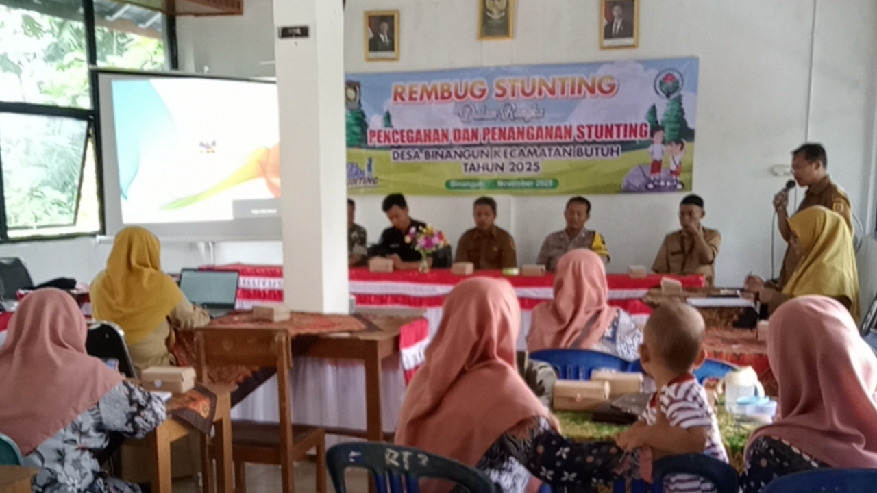 Rembug Stunting Desa Binangun: Strategi Pencegahan Terpadu