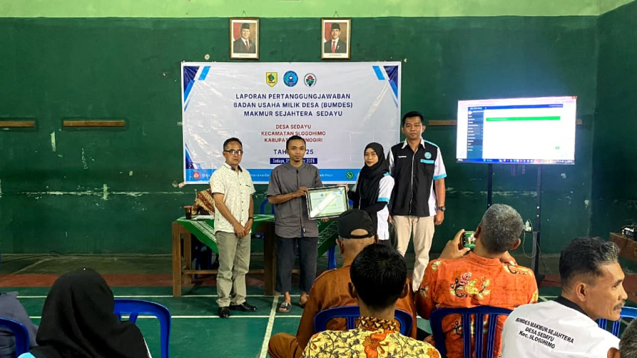 BUMDesa Makmur Sejahtera Sedayu Sampaikan Laporan Pertanggungjawaban Pengelolaan Tahun 2025