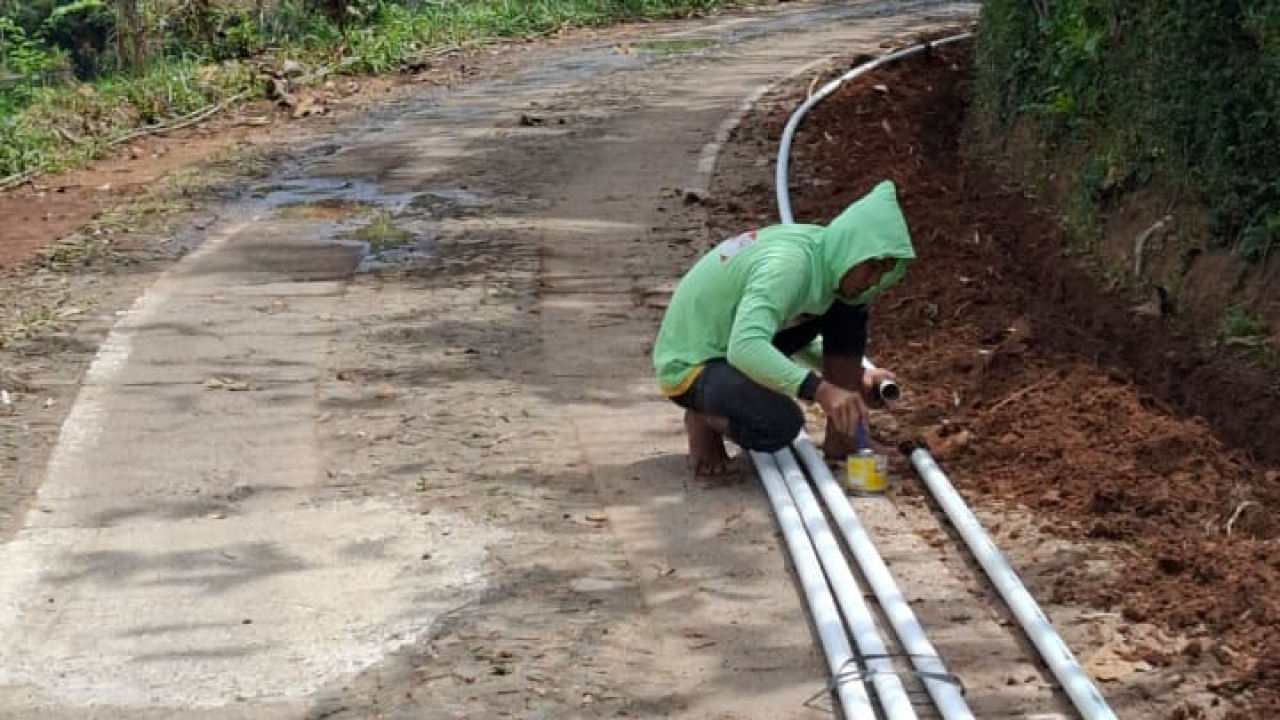 Pembangunan Sambungan Air Bersih di Dusun Gablok Desa Sedayu