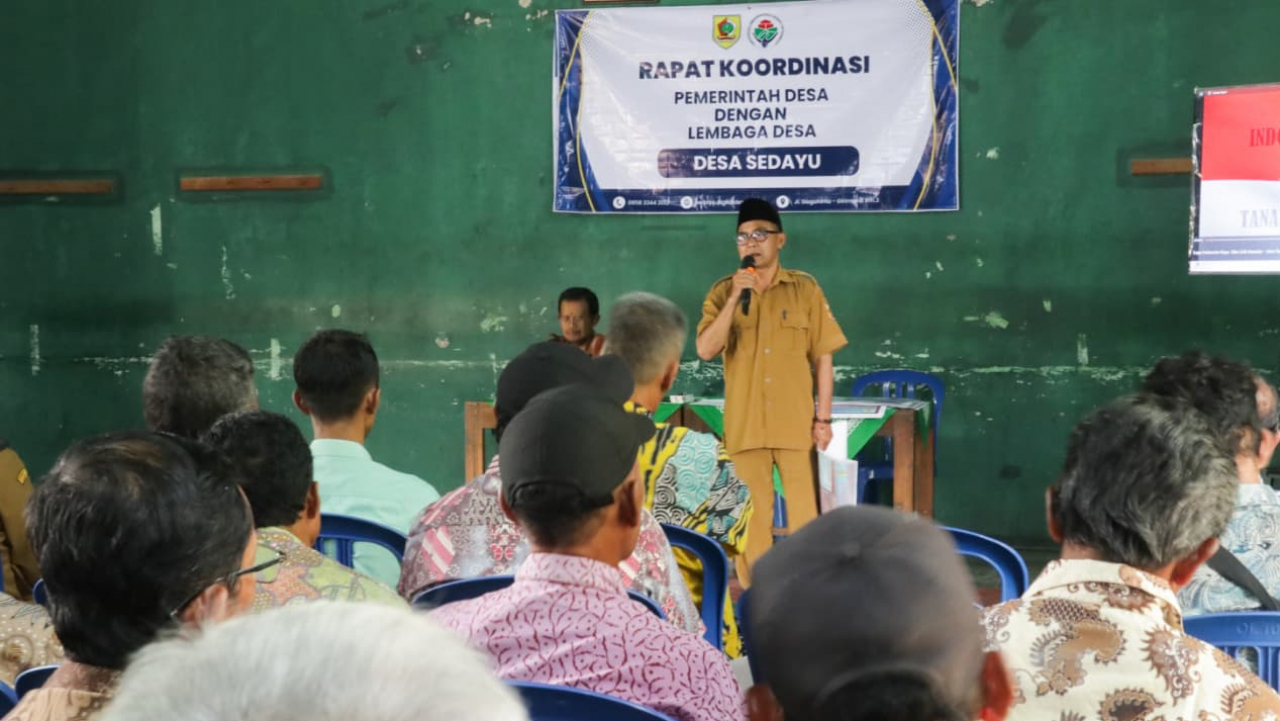 Pemerintah Desa Sedayu Gelar Rapat Koordinasi Bersama Lembaga Desa