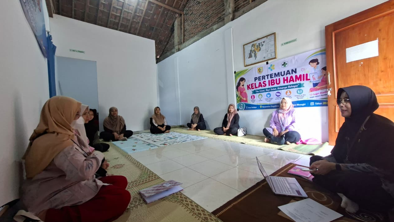 Kelas Ibu Hamil di PKD Desa Sedayu Tingkatkan Pengetahuan Ibu tentang Kehamilan Sehat