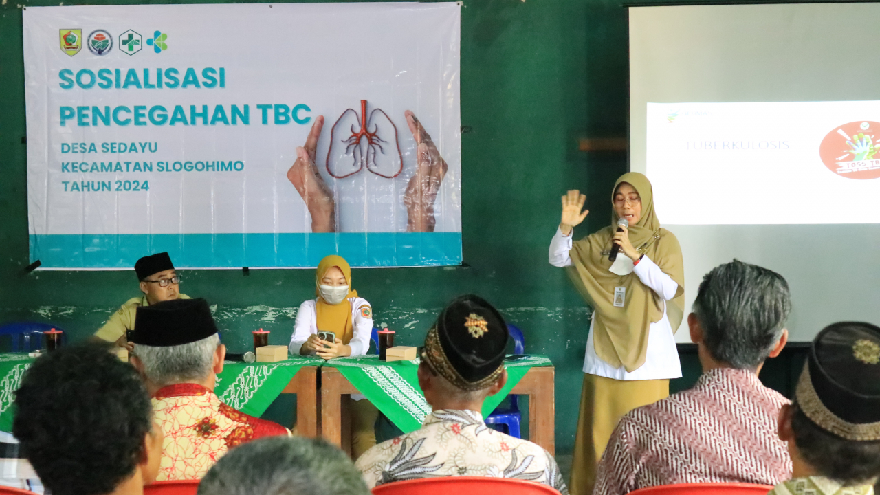 Pemerintah Desa Sedayu Gelar Sosialisasi Pencegahan TBC