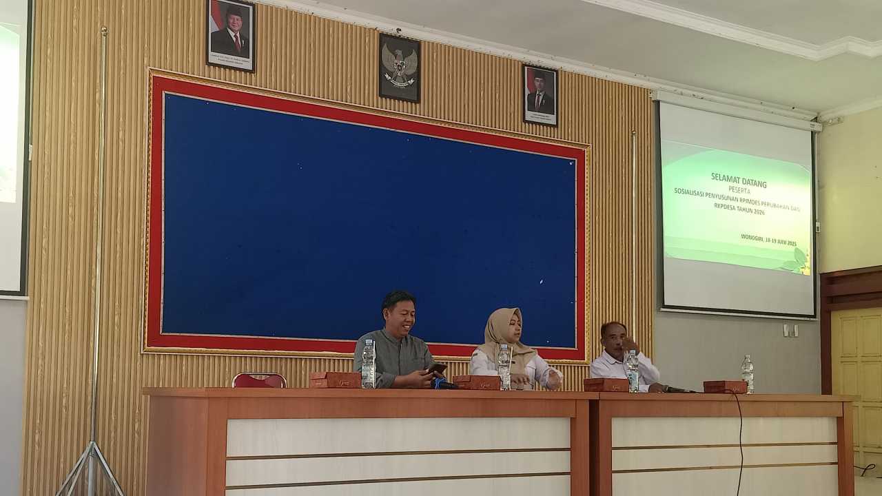 Sosialisasi Penyusunan RPJMDes Perubahan Digelar di Dinas PMD Kabupaten Wonogiri