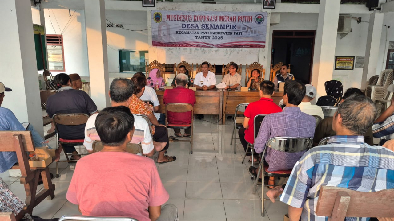 Pembentukan Koperasi Desa Merah Putih di Desa Semampir