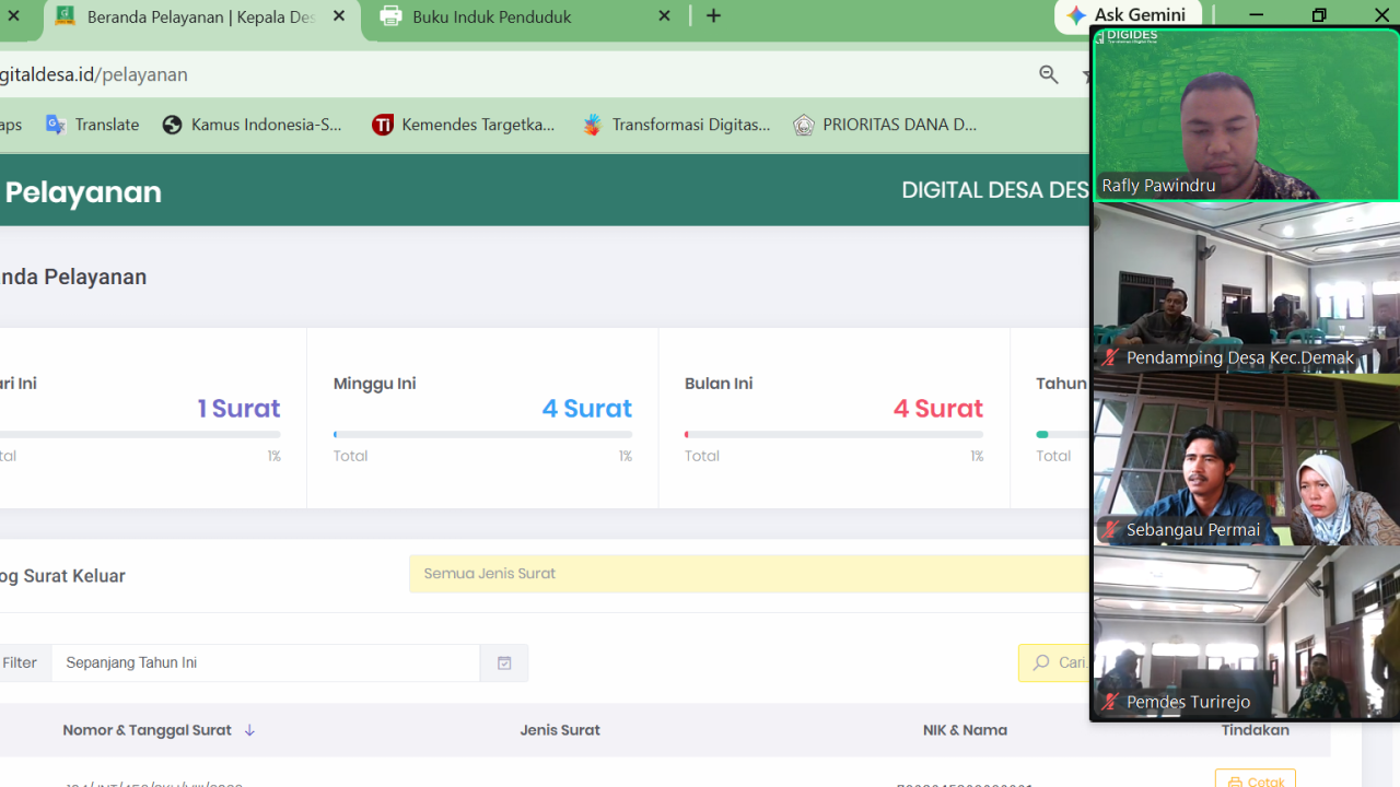 Pemberdayaan Aparatur Desa dalam Penggunaan Layanan Digital
