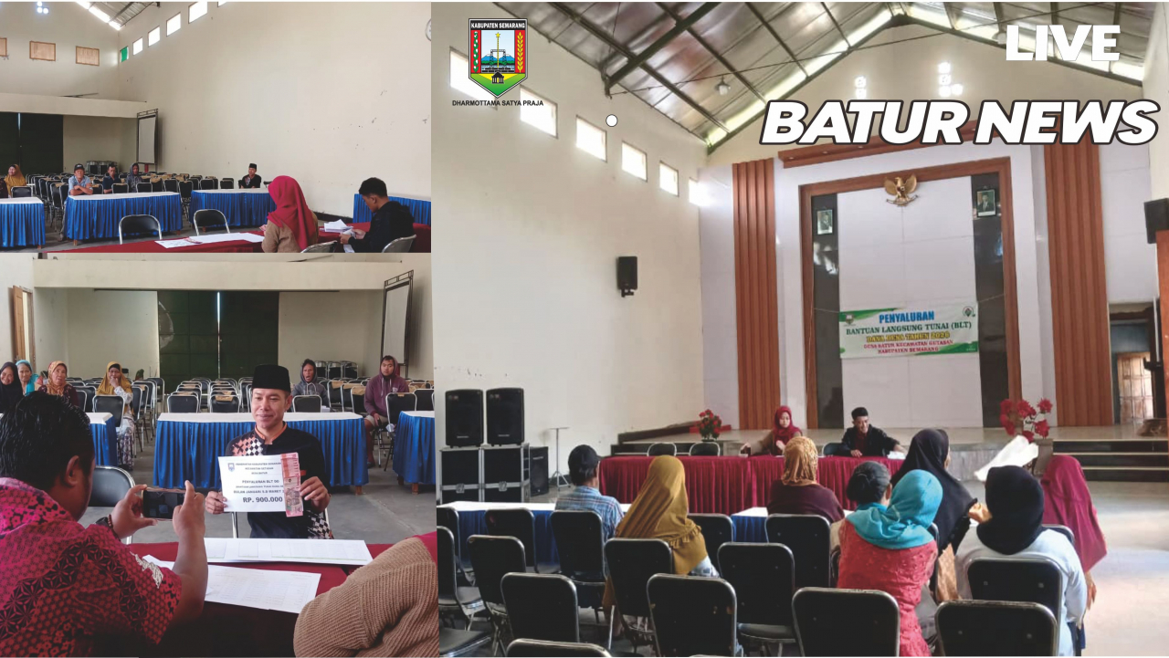 PENYALURAN BLT DANA DESA BATUR TAHAP I 2026