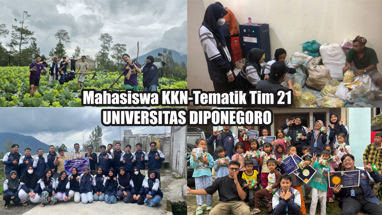 Mahasiswa KKN-Tematik Tim 21 Undip Kawal Sertifikasi Halal dan Digitalisasi Sayur Ozon di Desa Batur