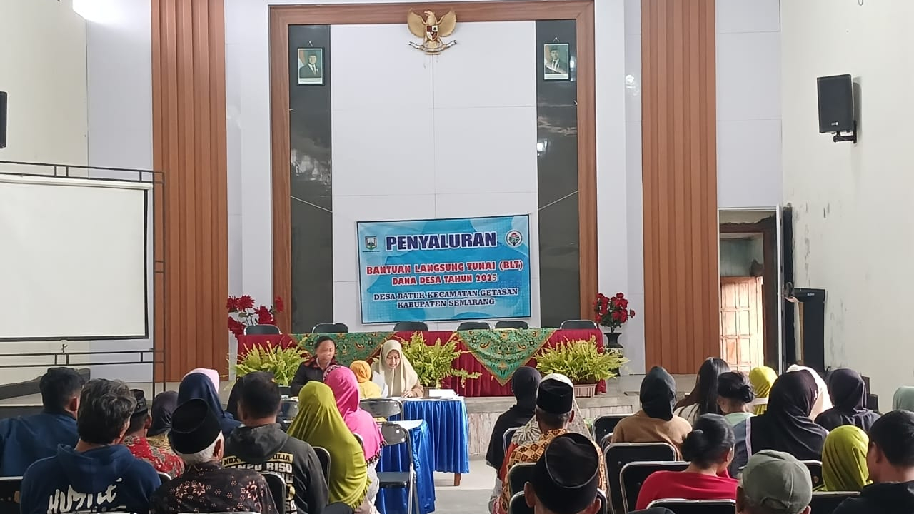 PENYALURAN BLT DANA DESA  BULAN JUNI 2025