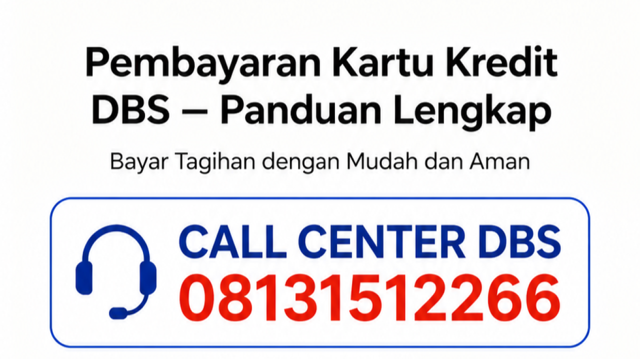 Call Center/DBS Kartu Kredit 08131512266