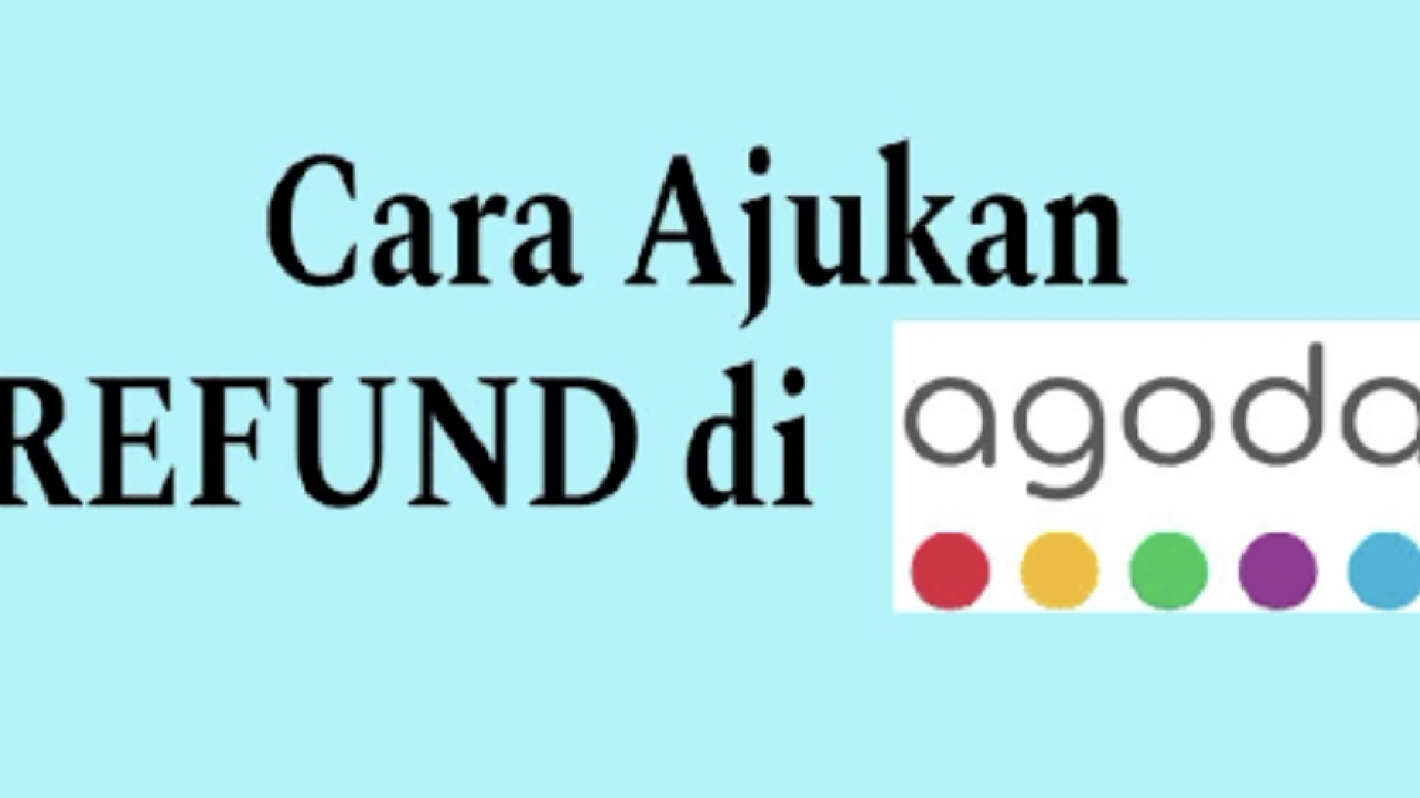 Cara Refund tiket pesawat Agoda  5 menit lewat hp