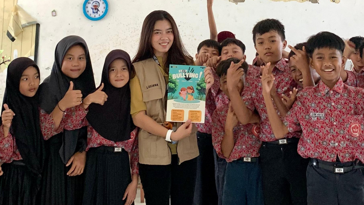 KAMPANYE ANTI BULLYING: MAHASISWA KKN UNSOED AJAK SISWA SDN 2 CAWET CEGAH TINDAKAN PERUNDUNGAN