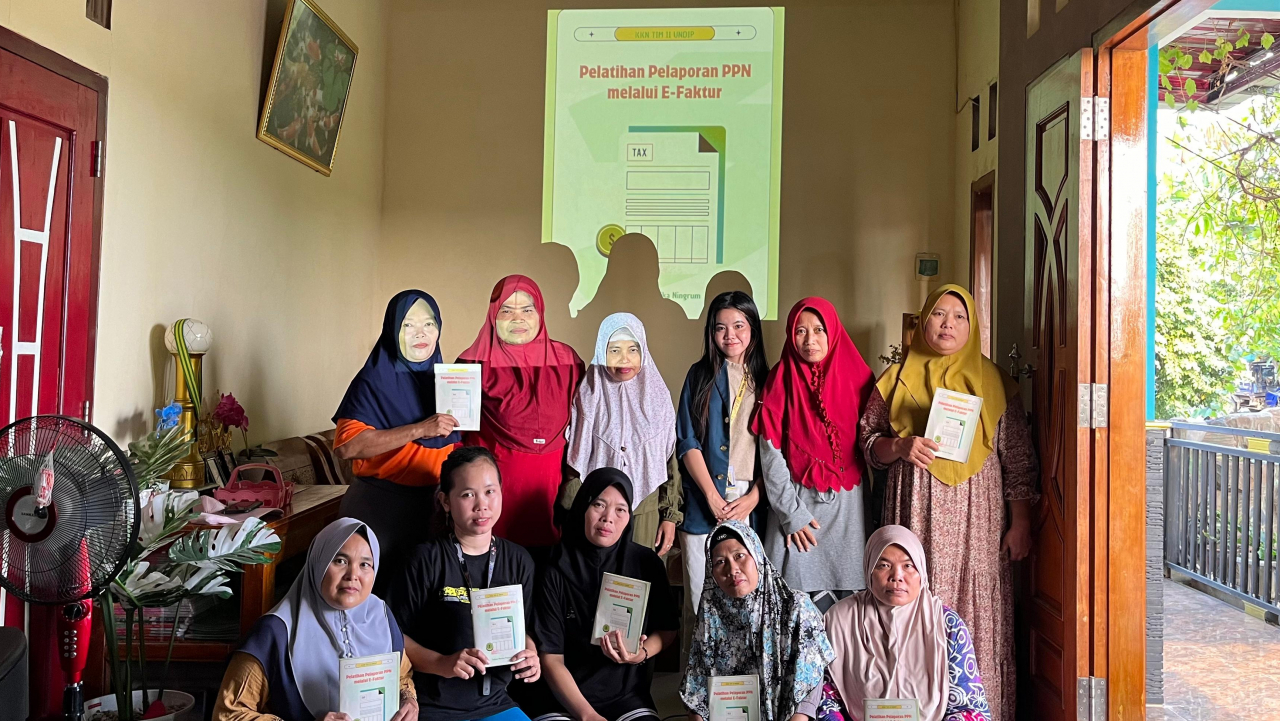 UMKM Desa Kini Melek Pajak: Pelatihan Pelaporan PPN dengan E-Faktur