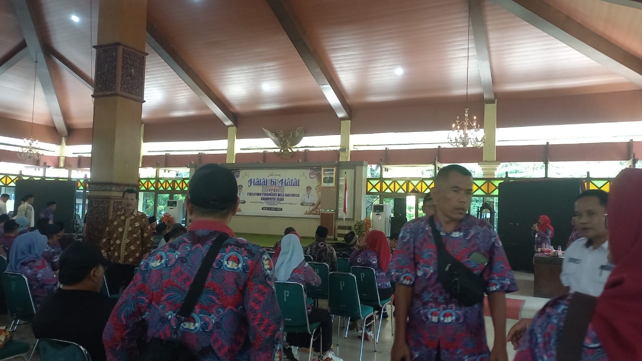 PPDI Gelar Halal Bi Halal Di Pendopo Kabupaten Tegal