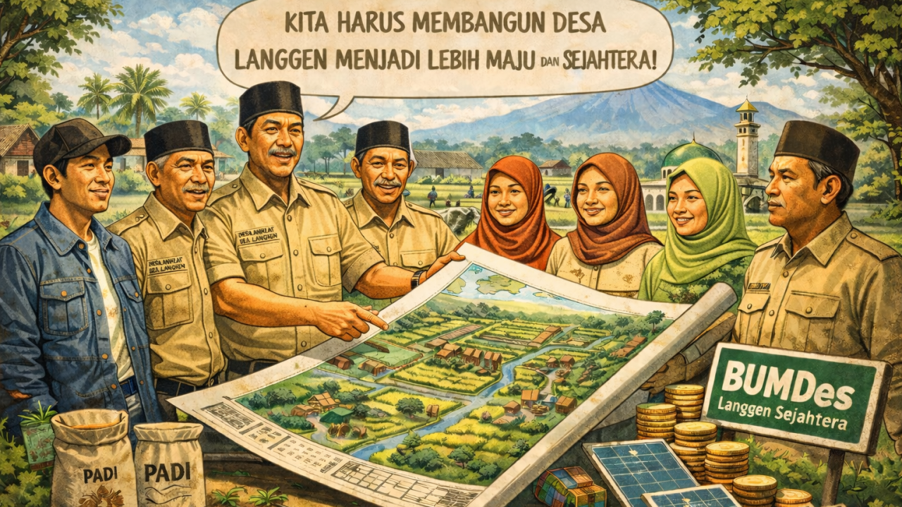 Ayo Bareng Baren Bangun Desa Langgen
