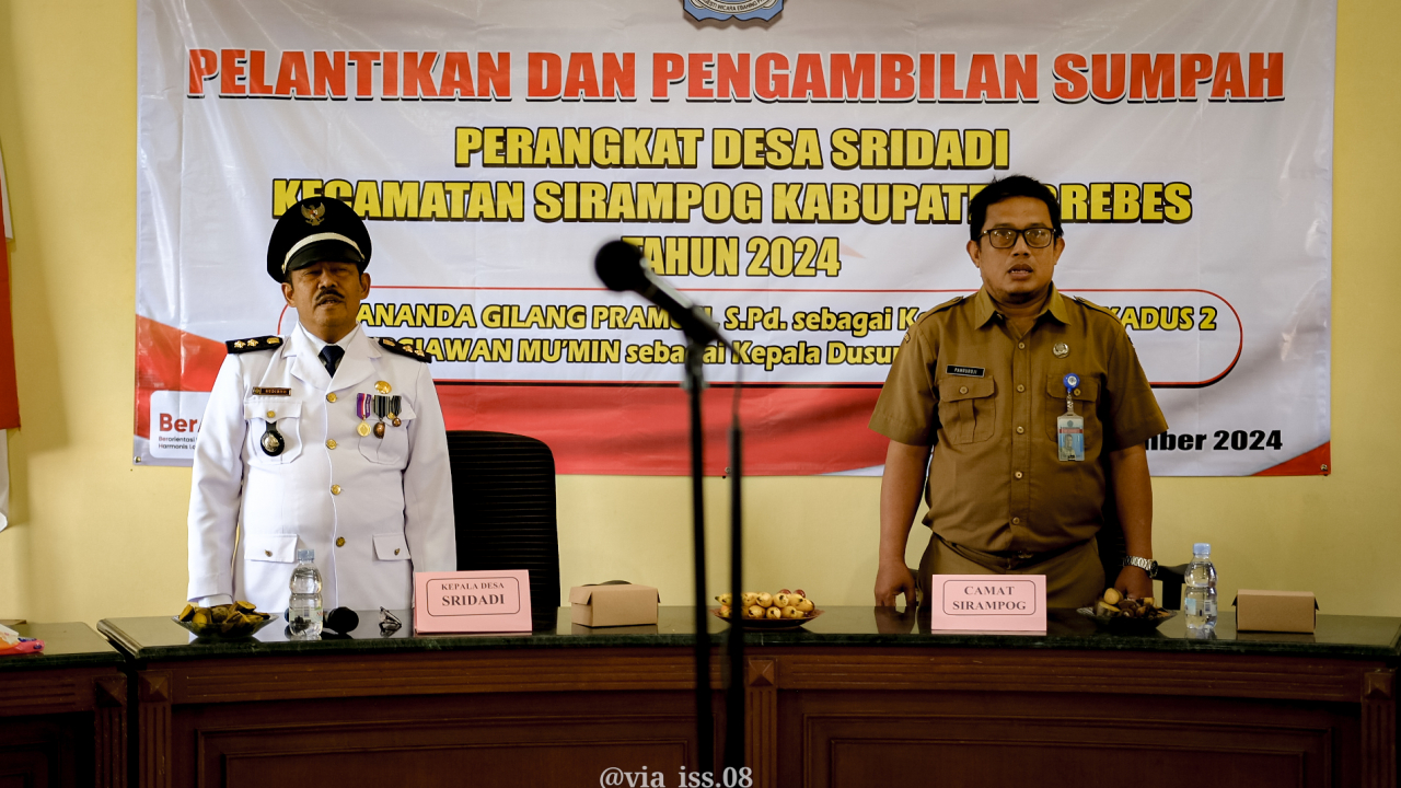 Dusun 2 & 4 Sridadi Punya Nahkoda Baru!