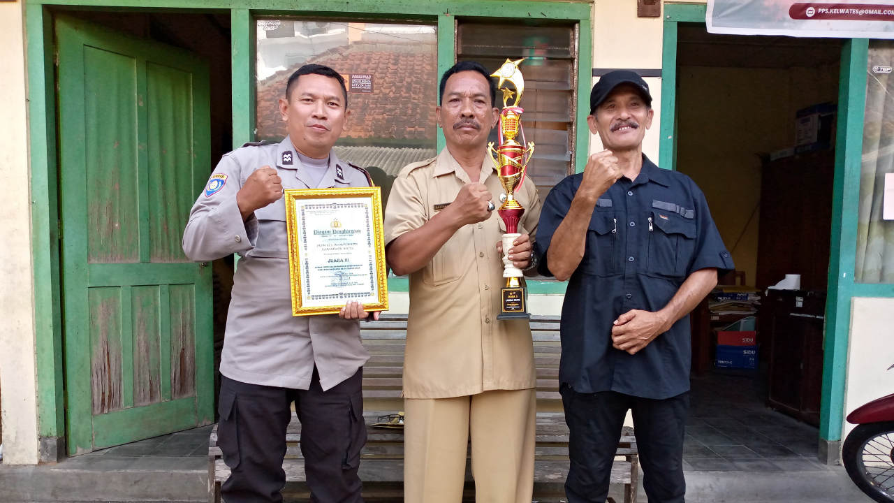 FKPM Kelurahan Wates Raih Juara 3 dalam Lomba FKPM yang diselenggarakan POLRES Kulon Progo