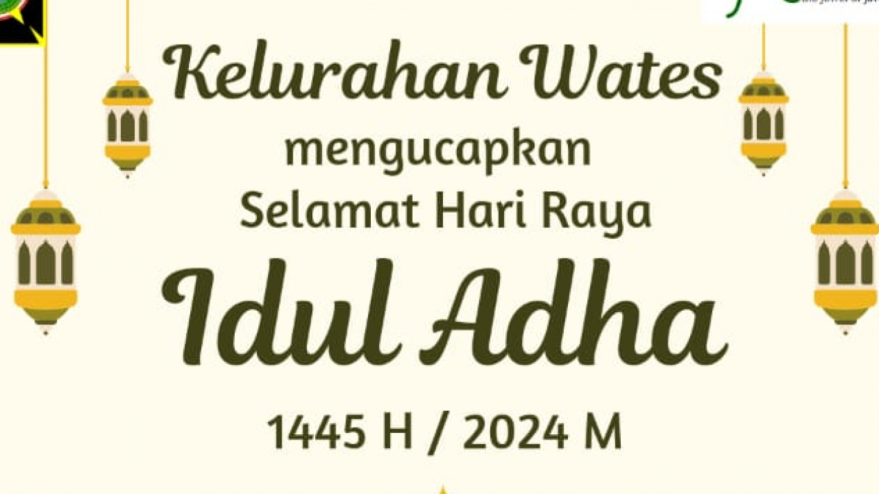 Ucapan Hari. RAYA IDUL ADHA 1445 H