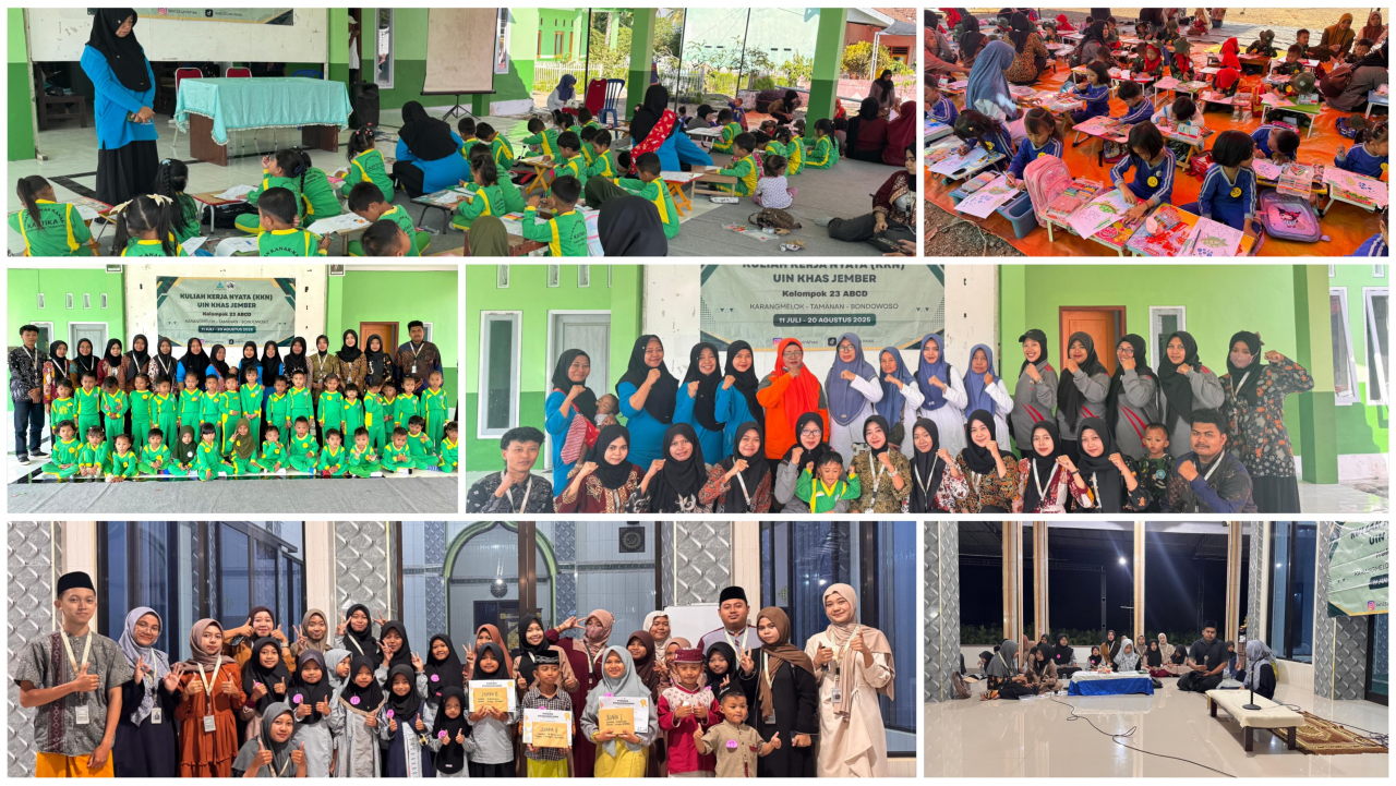 Tim KKN 23 UIN Khas Jember Sukses Laksanakan Gebyar Mewarnai dan Lomba Hafalan Surat - Surat Pendek dalam Rangka Memperingati Hari Anak Nasional 2025