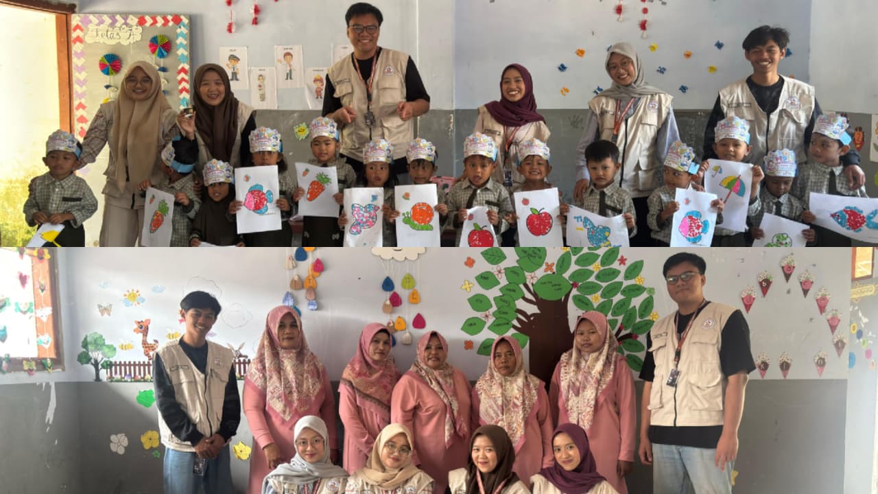 Cegah Bullying Sejak Dini, Mahasiswa KKN UINSA Edukasi Siswa RA Sunan Ampel