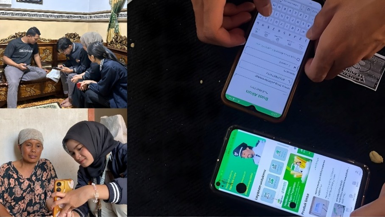 Hari Kelima: Mahasiswa KKN UMD UNEJ Laksanakan Program SIRADESA (Sistem Informasi dan Registrasi Administrasi Desa) untuk UMKM di Desa Karang Melok