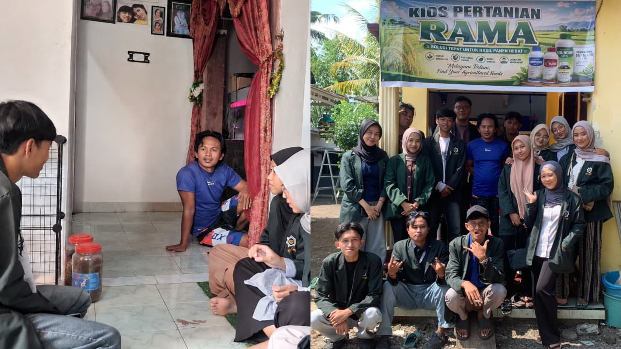 Mahasiswa KKN UINSA Surabaya Lakukan Wawancara BUMDes dan Pendataan UMKM di Dusun Andung
