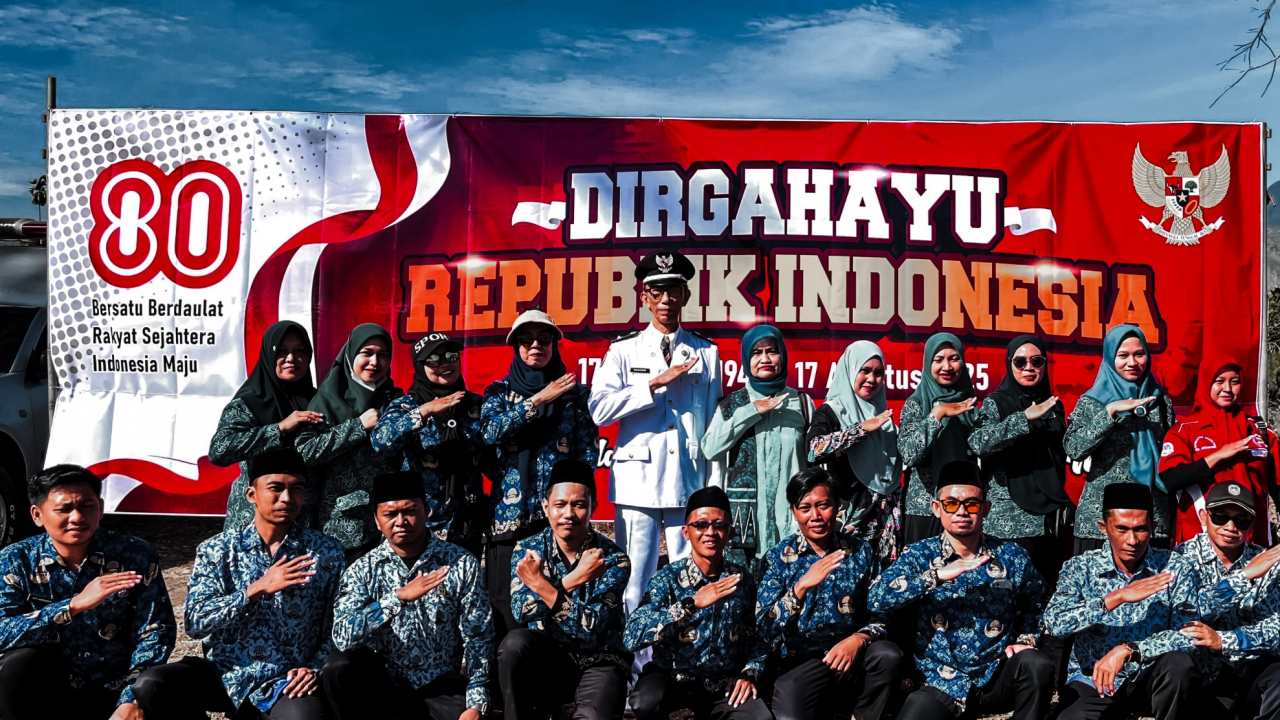 Peringatan HUT RI ke-80 di Desa Jatibanteng