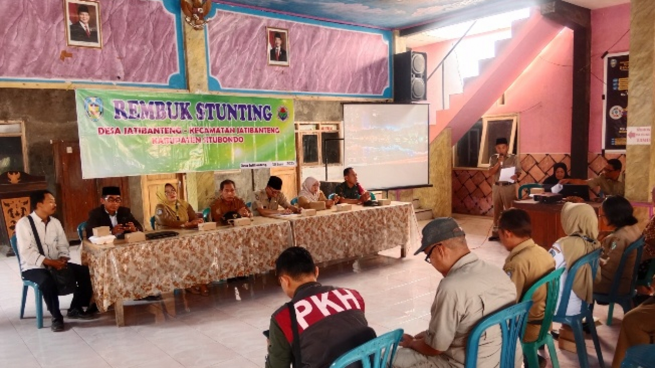 Rembuk Stunting dan Pacar Keliling: Upaya Peningkatan Kesehatan di Desa Jatibanteng  Tahun 2025