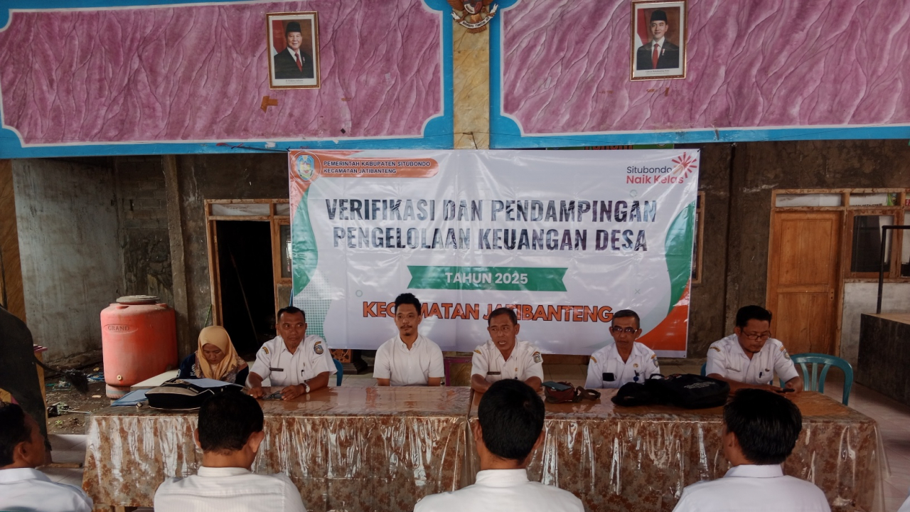 Verifikasi dan Pendampingan Keuangan Dana Desa Jatibanteng Tahun 2025
