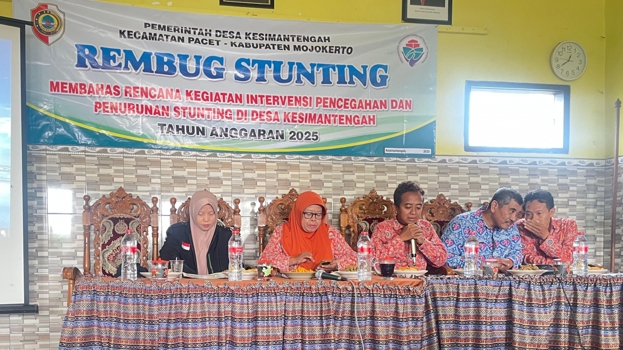Rembuk Stunting Desa Kesimantengah, Langkah Nyata Menuju Generasi Sehat