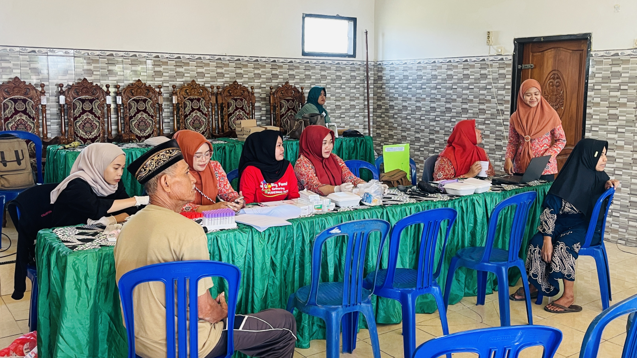 Kegiatan Prolanis di Desa Kesimantengah, Wujud Komitmen Menjaga Kesehatan Masyarakat