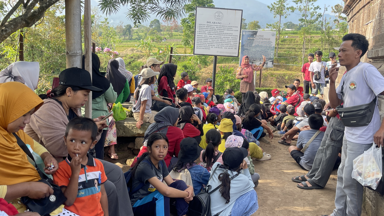 Karang Taruna Dusun Karangan Gelar Wisata Edukasi Sejarah Sambut HUT RI ke-80