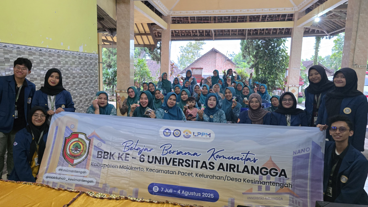 Dari Limbah Jadi Berkah: KKN-BBK 6 UNAIR Ciptakan Sabun dari Minyak Jelantah RamahLingkungan