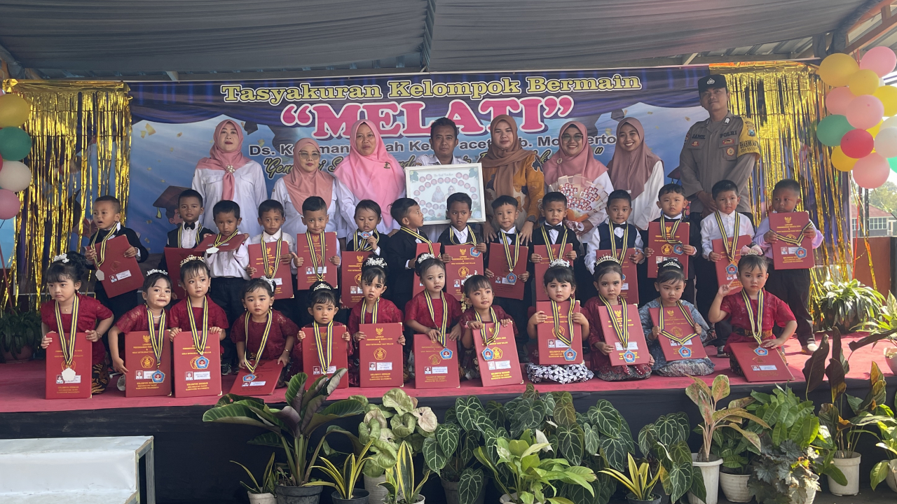 Tasyakuran Kelompok Bermain Melati Desa Kesimantengah