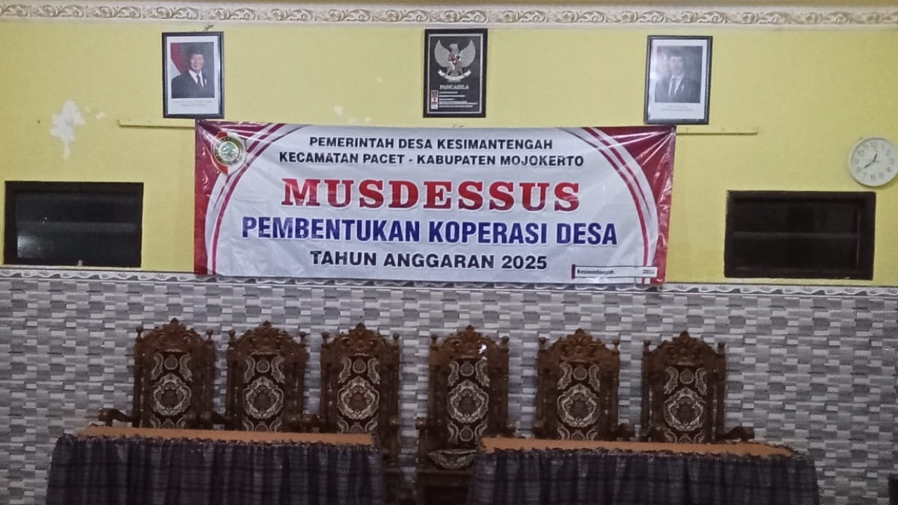 Koperasi Merah Putih Resmi Dibentuk di Desa Kesimantengah, Diharapkan Jadi Pilar Kemandirian Ekonomi Warga