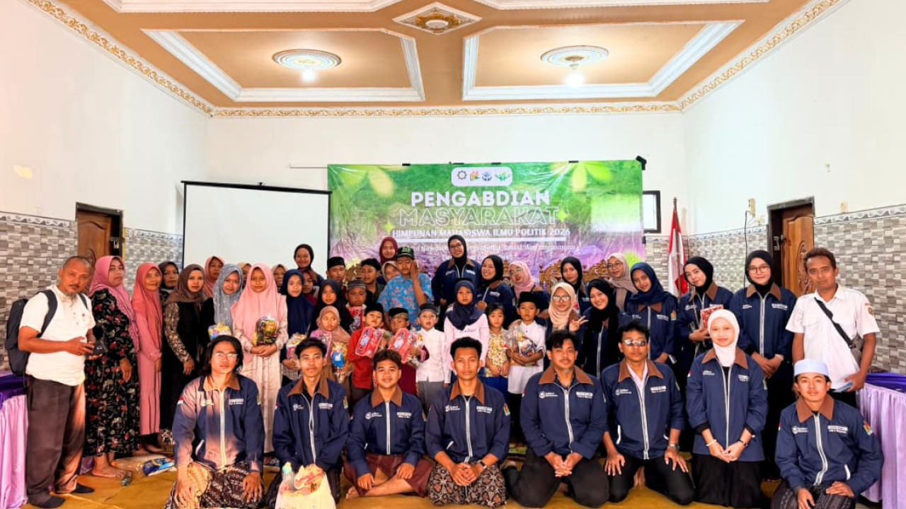 Puncak Haru dan Kebersamaan: Mahasiswa Ilmu Politik UINSA Resmi Tutup Pengmas 2026 di Pacet Lewat Santunan Anak Yatim