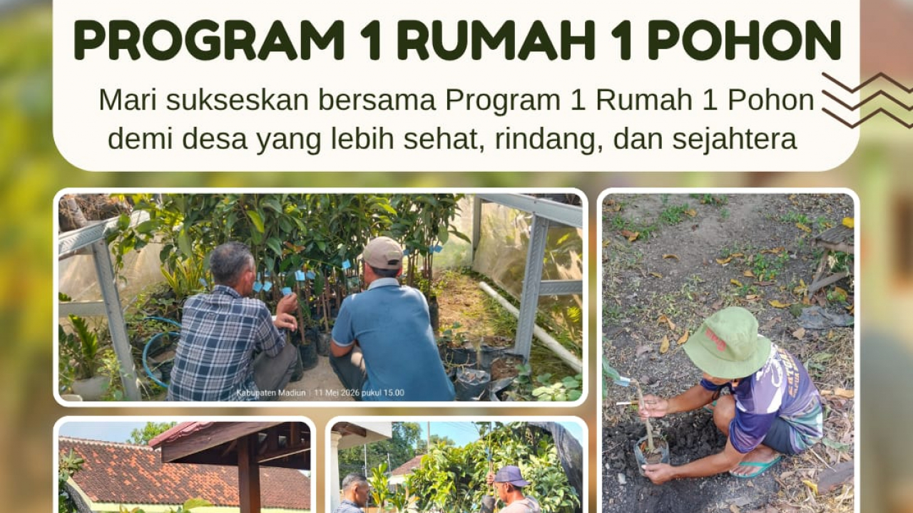 Gerakan 1 Rumah 1 Pohon