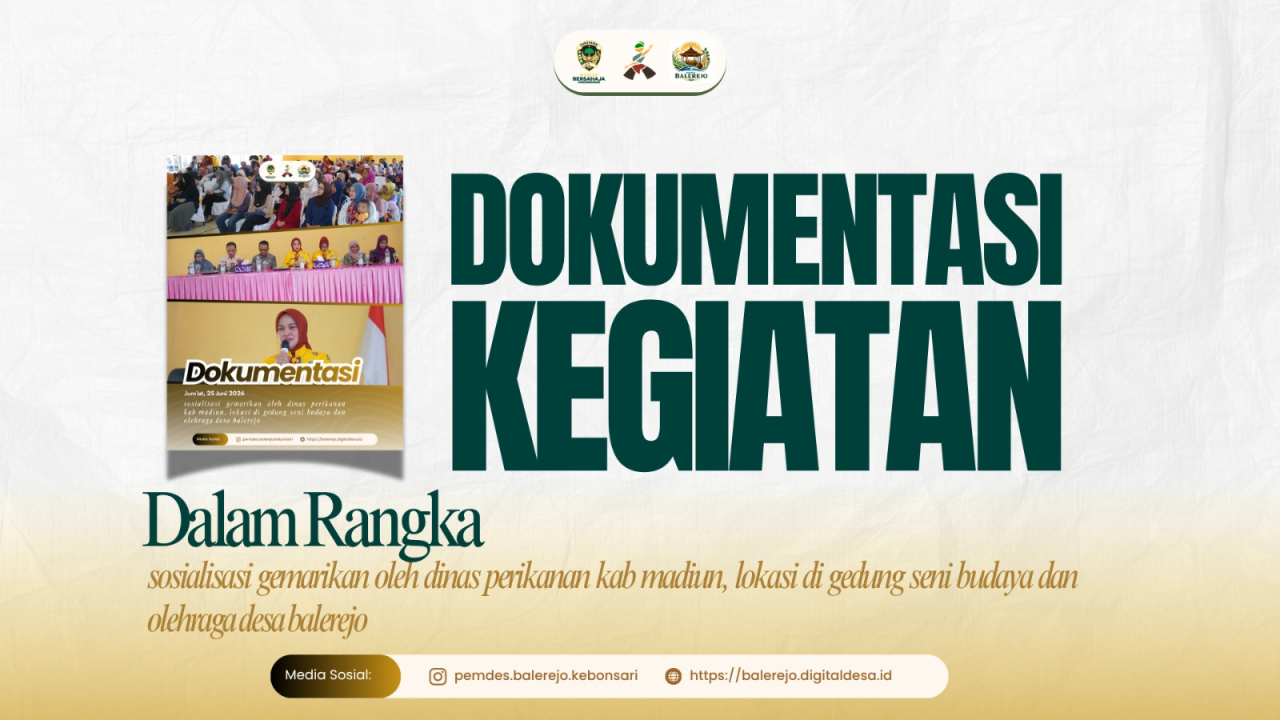 Sosialisasi Gemarikan, Dinas Perikanan Kabupaten Madiun Ajak Masyarakat Tingkatkan Konsumsi Ikan