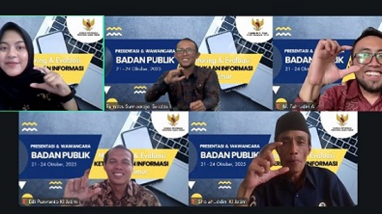 📰 Pemerintah desa sumberejo melaju ke tahap presentasi dan wawancara dalam ajang KI award jawa timur 2025