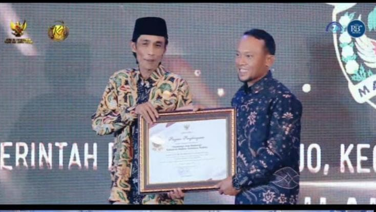 Sumberejo Raih Peringkat 4 KI Award Jatim 2025