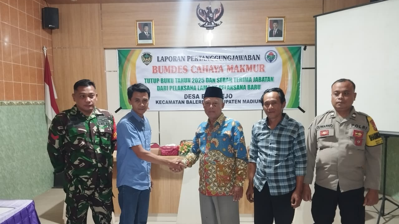 LAPORAN PERTANGGUNGJAWABAN BUMDES "CAHAYA MAKMUR"