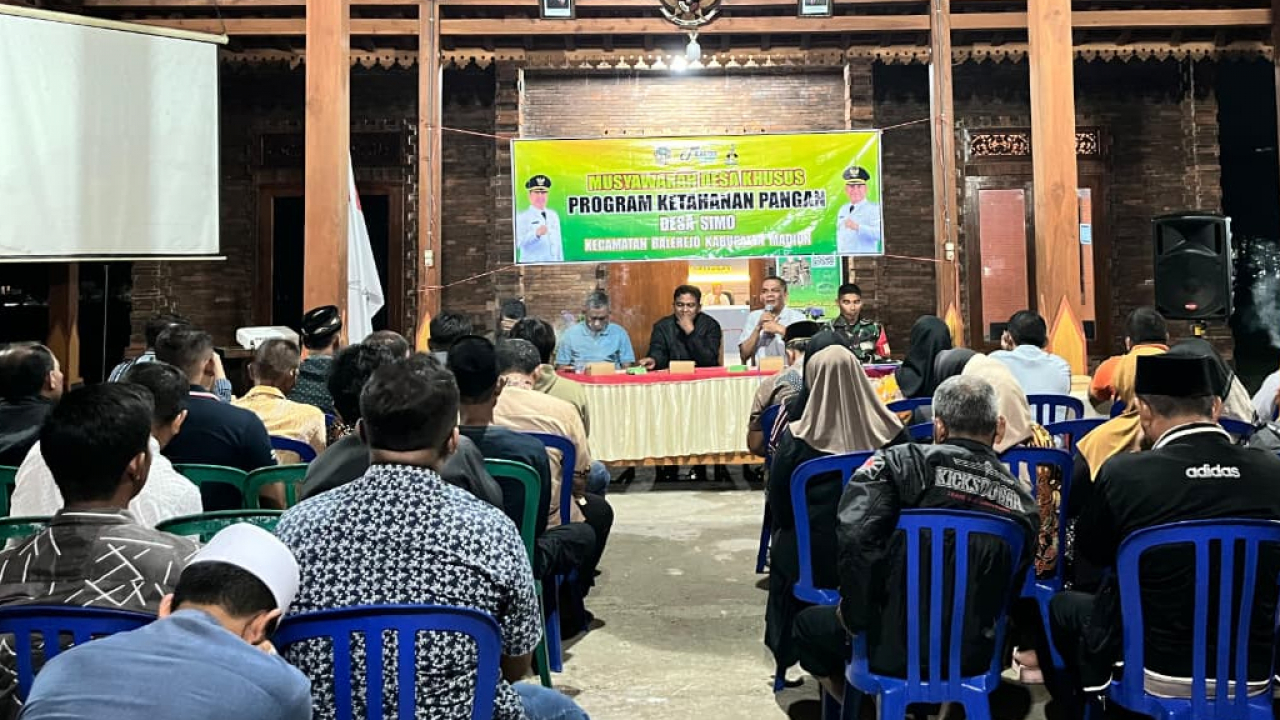 Musyawarah Desa Khusus Ketahanan Pangan