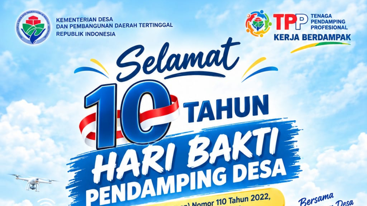 Satu Dekade Pengabdian, Pemdes Ngambon Beri Apresiasi Tinggi di Hari Bakti Pendamping Desa ke-10