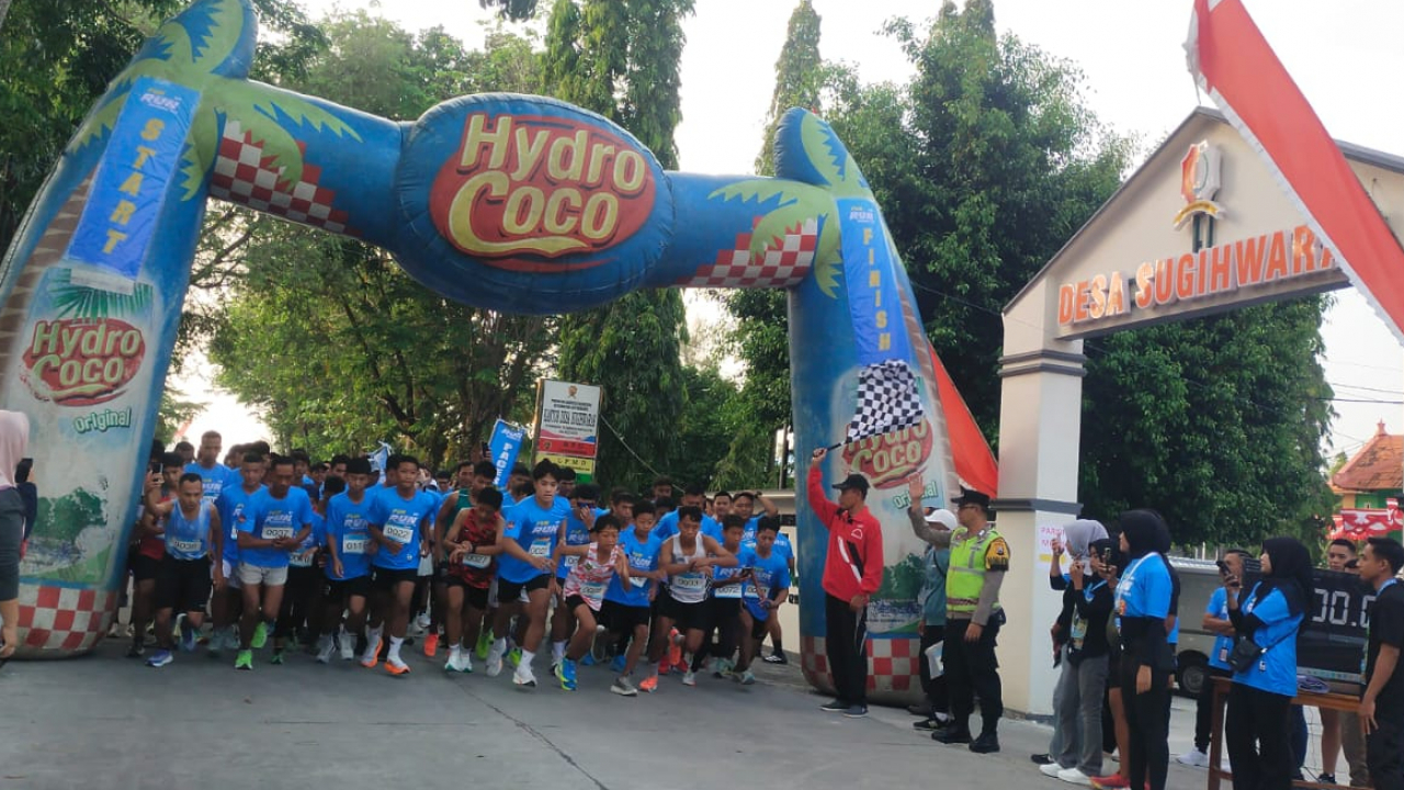 Fun Run HUT RI ke-80 di Desa Sugihwaras!