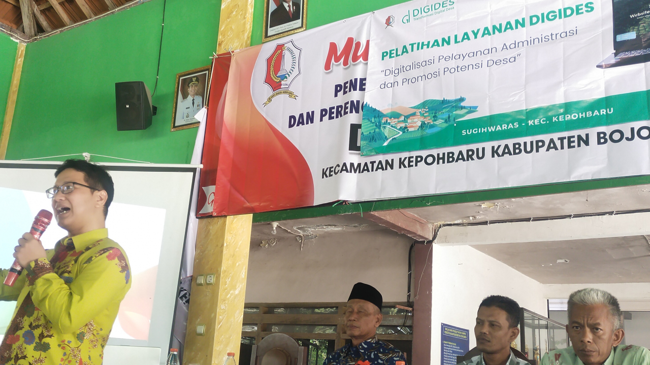 Peningkatan Pelayanan Publik Melalui Pelatihan Digides di Desa Sugihwaras