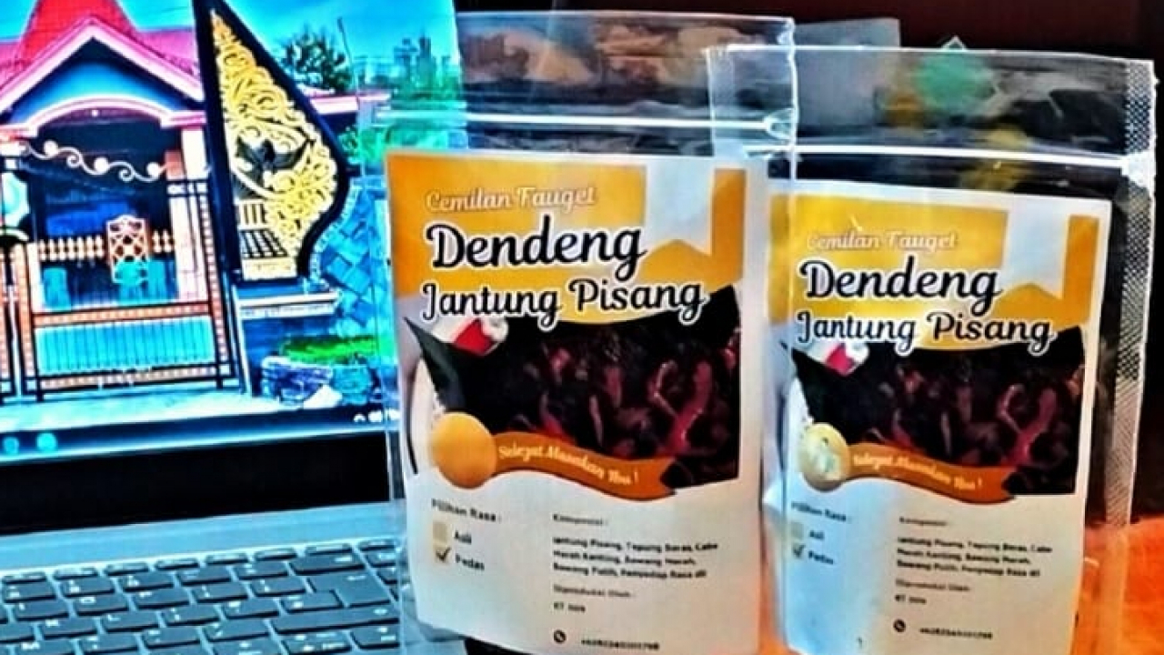 dendeng jantung pisang