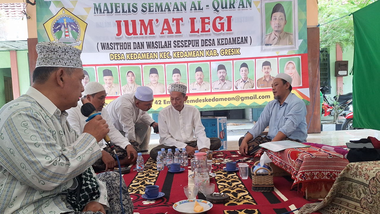 SEMA'AN AL QUR'AN RUTIN UMUM JUM'AT LEGI